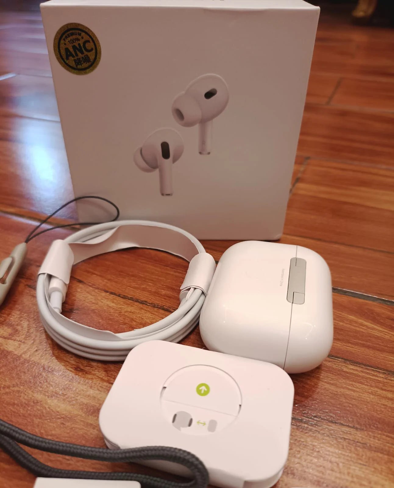 AirPods Pro 2 ANC – Draadloze Oordopjes met Active Noise Cancelling | Beste Geluid 2025 - wit