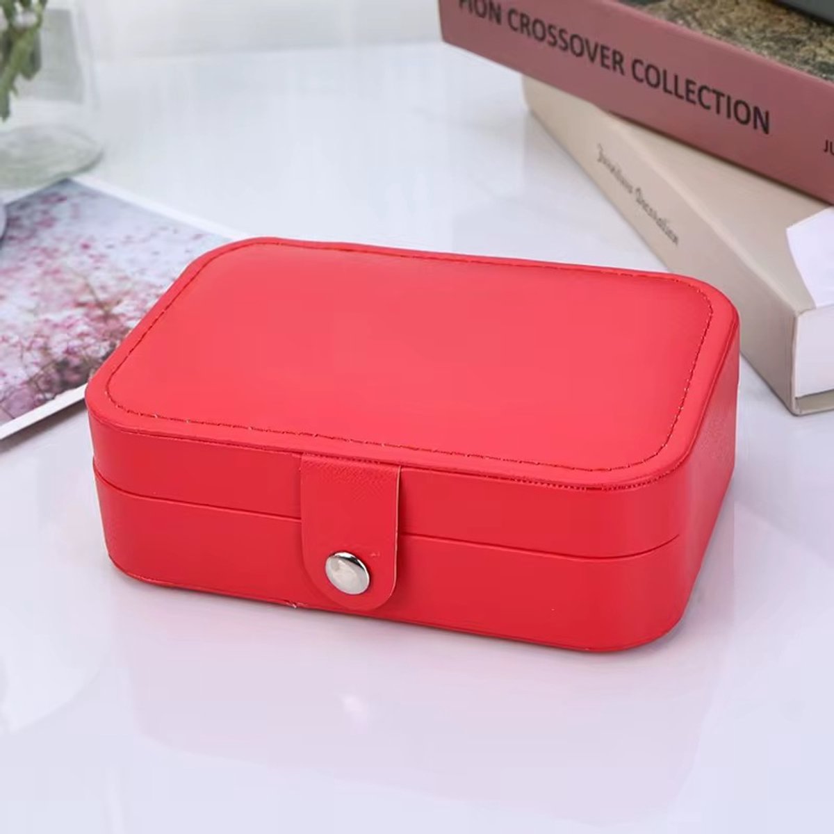 Sieradendoos – Compact Reisetui & Organizer voor Ringen, Kettingen en Oorbellen – Draagbare Sieradenbox