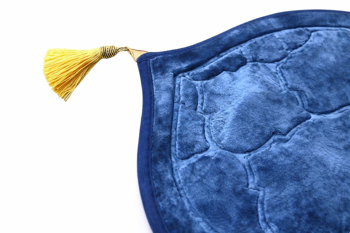 Islamitische Gebedsmat Blauw – Zacht & Comfortabel Antislip Gebedskleed (115×65 cm)