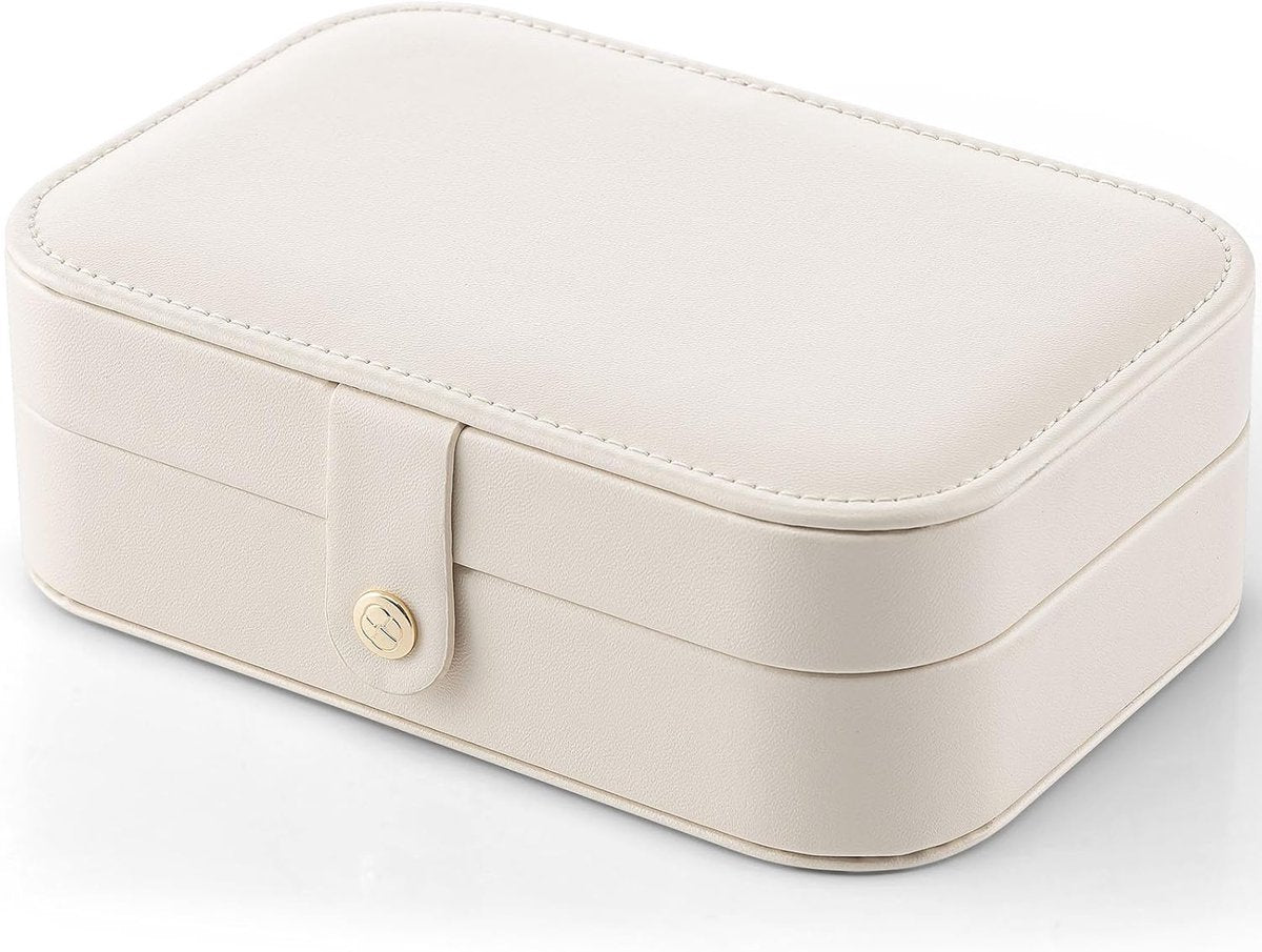 Sieradendoos – Compact Reisetui & Organizer voor Ringen, Kettingen en Oorbellen – Draagbare Sieradenbox