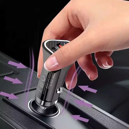 Telefoonhouders Auto 15W QI Draadloze Oplader - Ventilatie, Raam, Dashboard - Zuignap - Smartphone Autolader Draadloos - GSM Houder Adapter