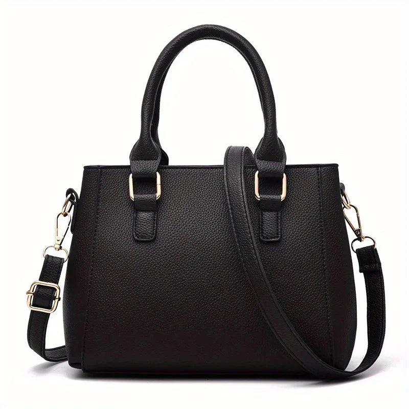 Stijlvolle Dames Schoudertas met Borduursel en Sleutelhanger – 2026 Trendy tas