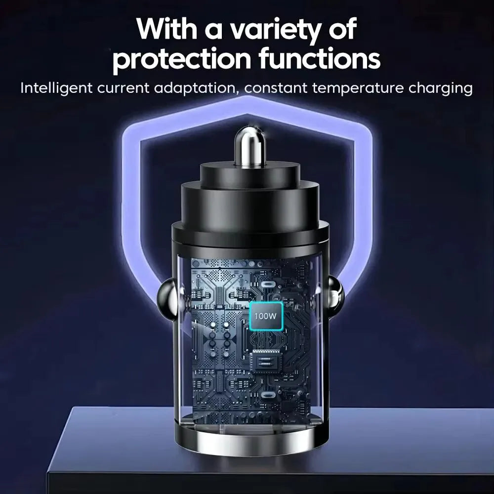 USB-C car phone charger