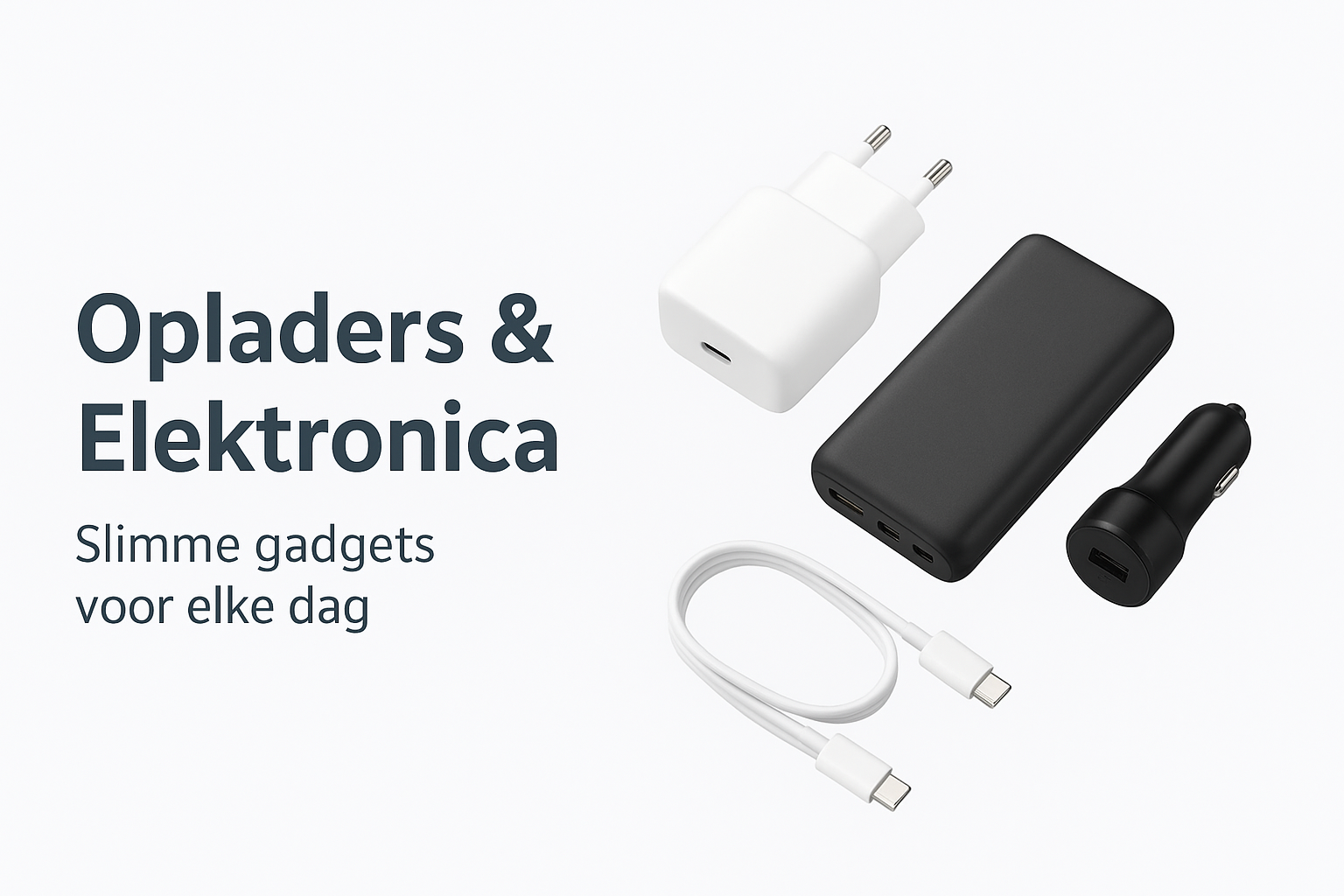 Opladers & Elektronica  Slimme gadgets voor elke dag