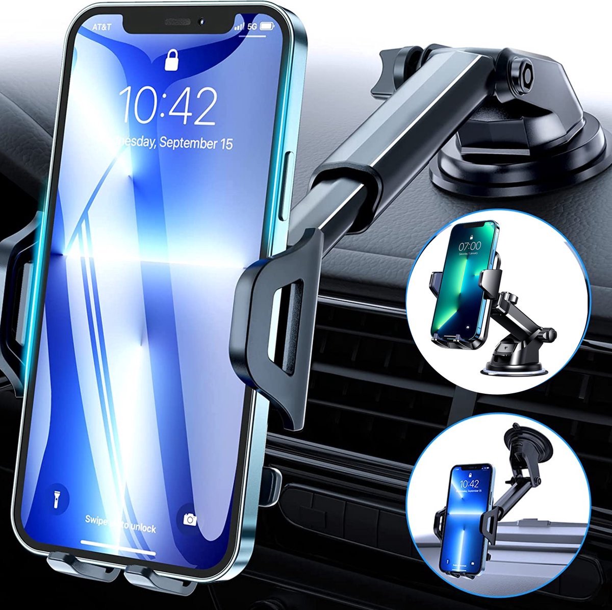 Universal car phone holder