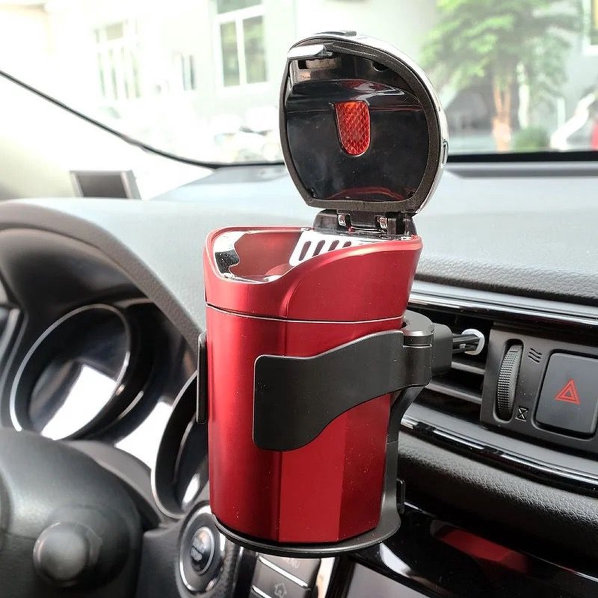 iStag® Universal Black Car Cup Holder | Can Holder Air Vent - Black