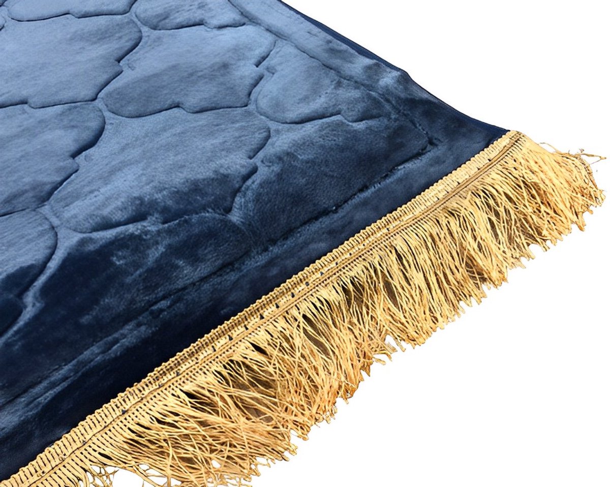Gebedskleed – Comfortabele & Zachte Islamitische Prayer Mat met Antislip en Gouden Afwerking (115×65 cm) – Meerdere Kleuren