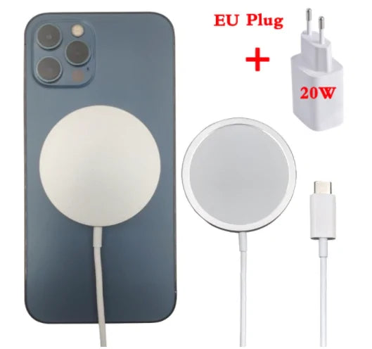 iStag® Magnetisches kabelloses Ladegerät 15 W Qi2-zertifiziert – 15 W USB C – Magnetisches kabelloses Laden