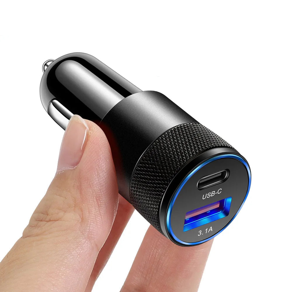 Car phone charging adapter