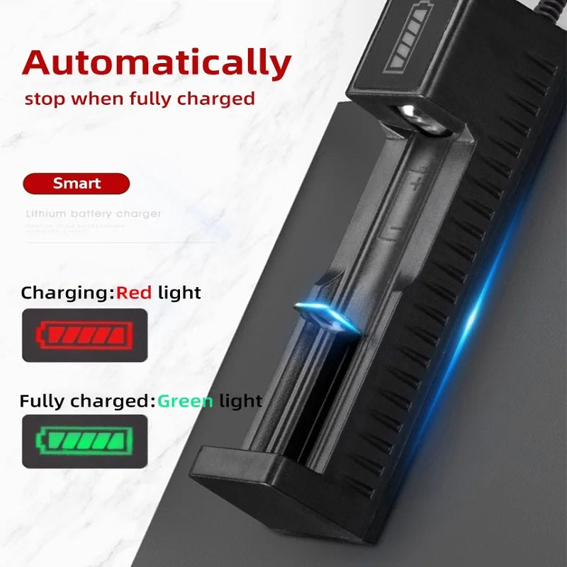 Rechargeable USB battery charger