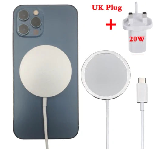 iStag® Magnetisches kabelloses Ladegerät 15 W Qi2-zertifiziert – 15 W USB C – Magnetisches kabelloses Laden