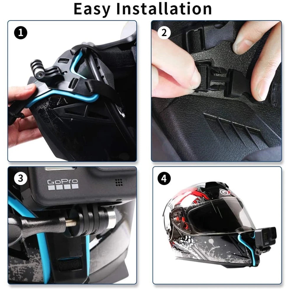 Action Camera Helmet Holder