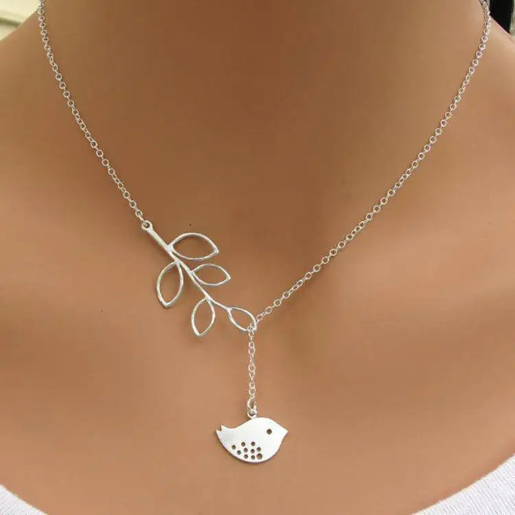 New Fashion Holiday Seaside Resort Beach Crystal Jewelry Ecg Triangle Water Drop Multilayer Leaves Star Moon Chains Necklace