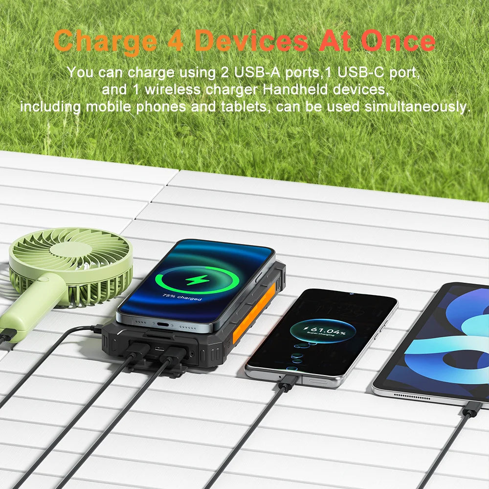 Dustproof solar power bank