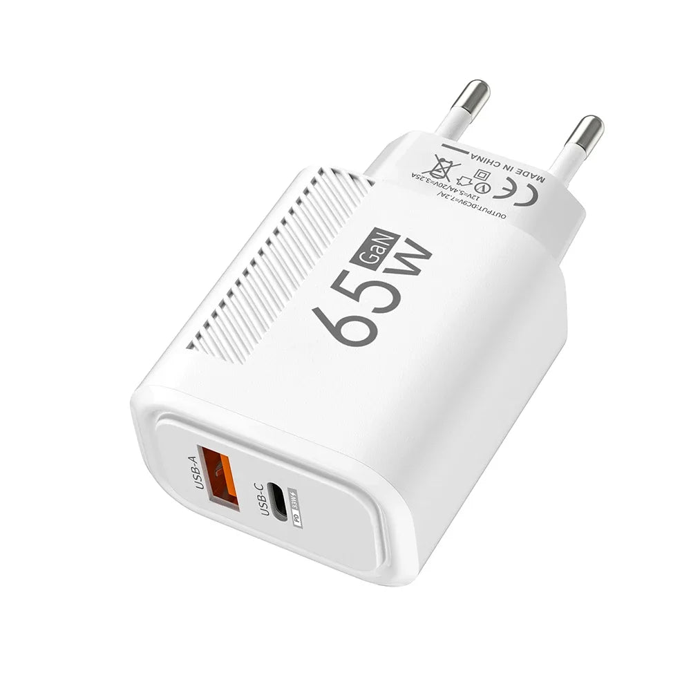 Adapter voor snel opladen van telefoon