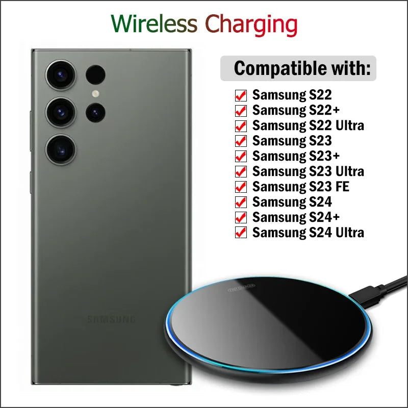 Wireless charger with cable