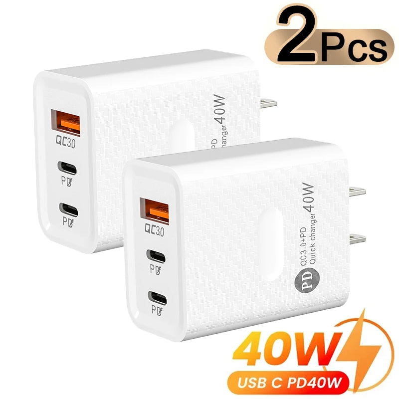 Fast charging wall adapter