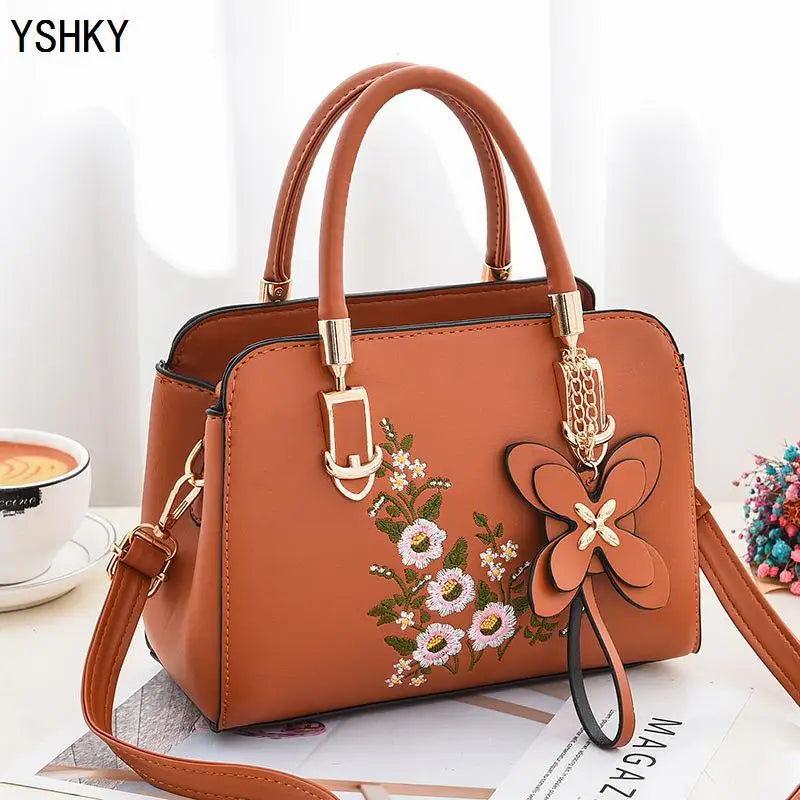 Dames Schoudertas – Grote Capaciteit PU Handtas met Lychee-patroon en Kruisbody-optie