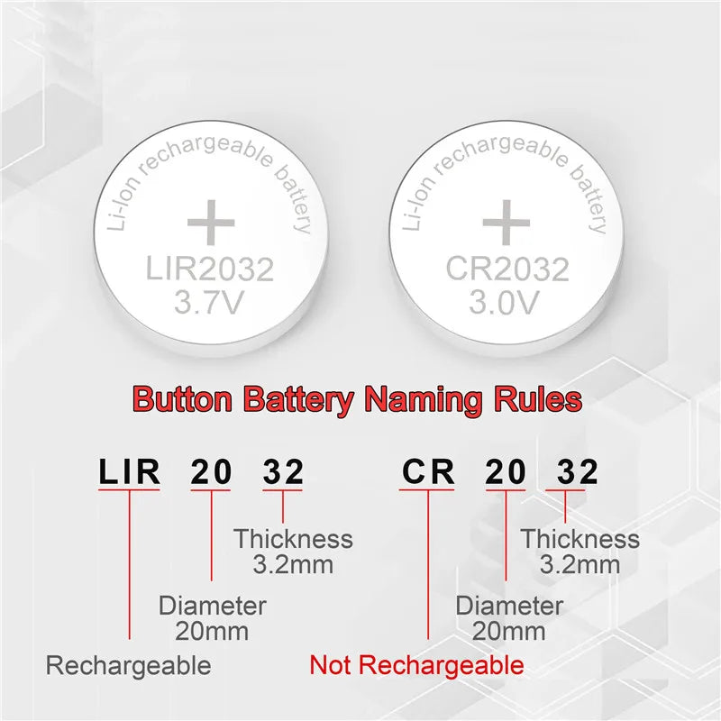 Button Battery Universal Charger