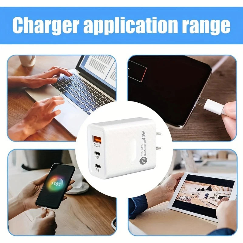 Fast charging wall adapter