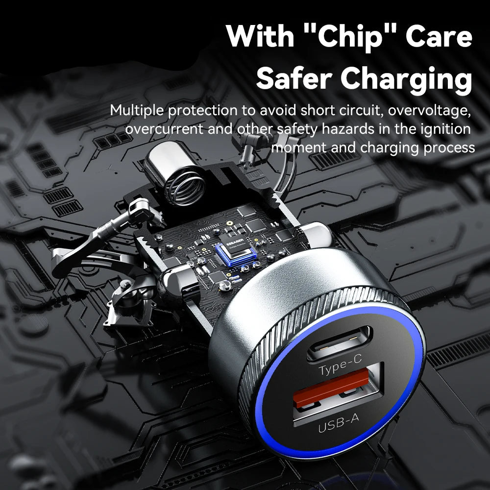 5A Fast Charging Car Charger