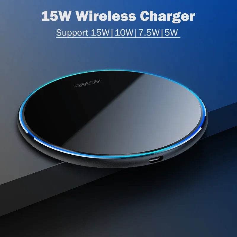 Wireless charger with cable