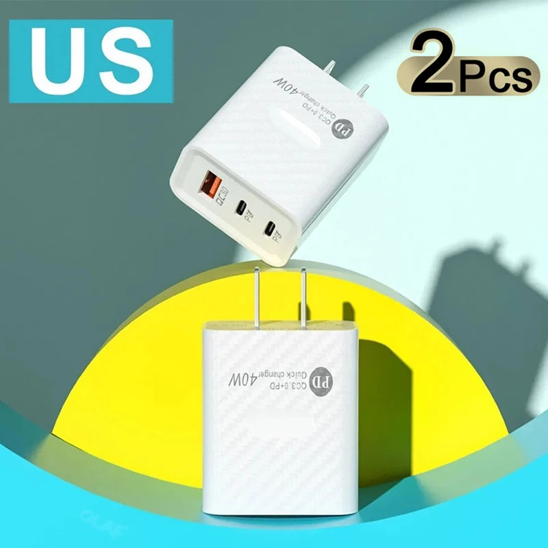 Fast charging wall adapter