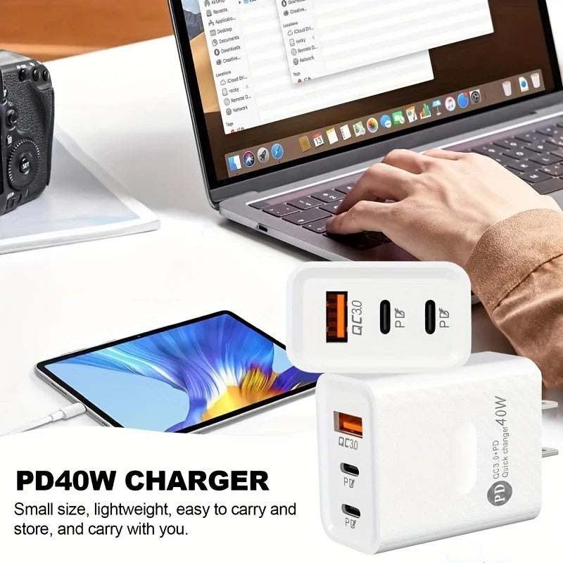 Fast charging wall adapter