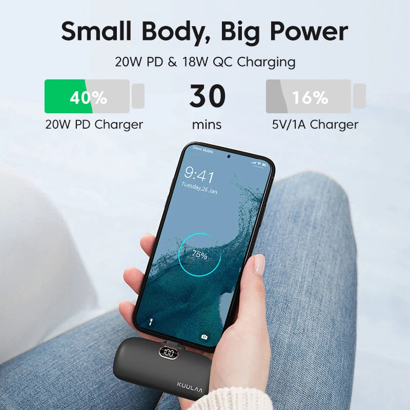 5000mAh fast charging power bank