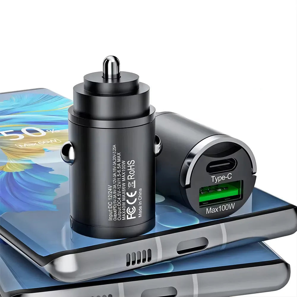 USB-C car phone charger