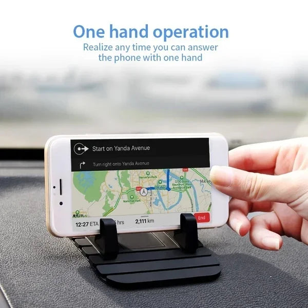 Non-slip holder for car phone