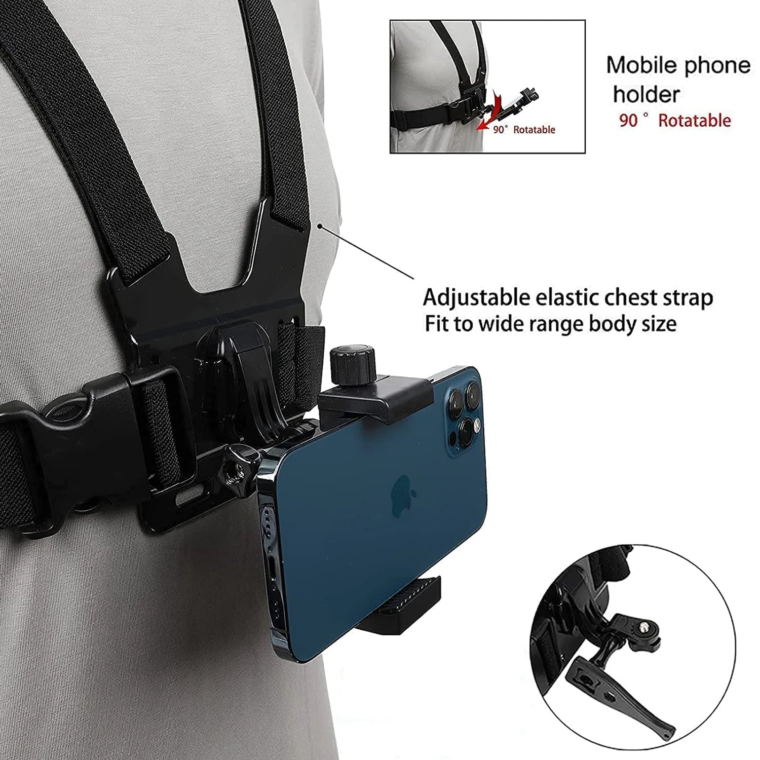 Phone Chest Mount Harness