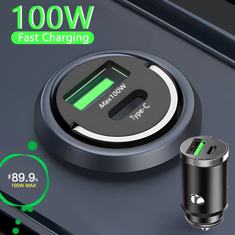 QC3.0 Mini Car Charger