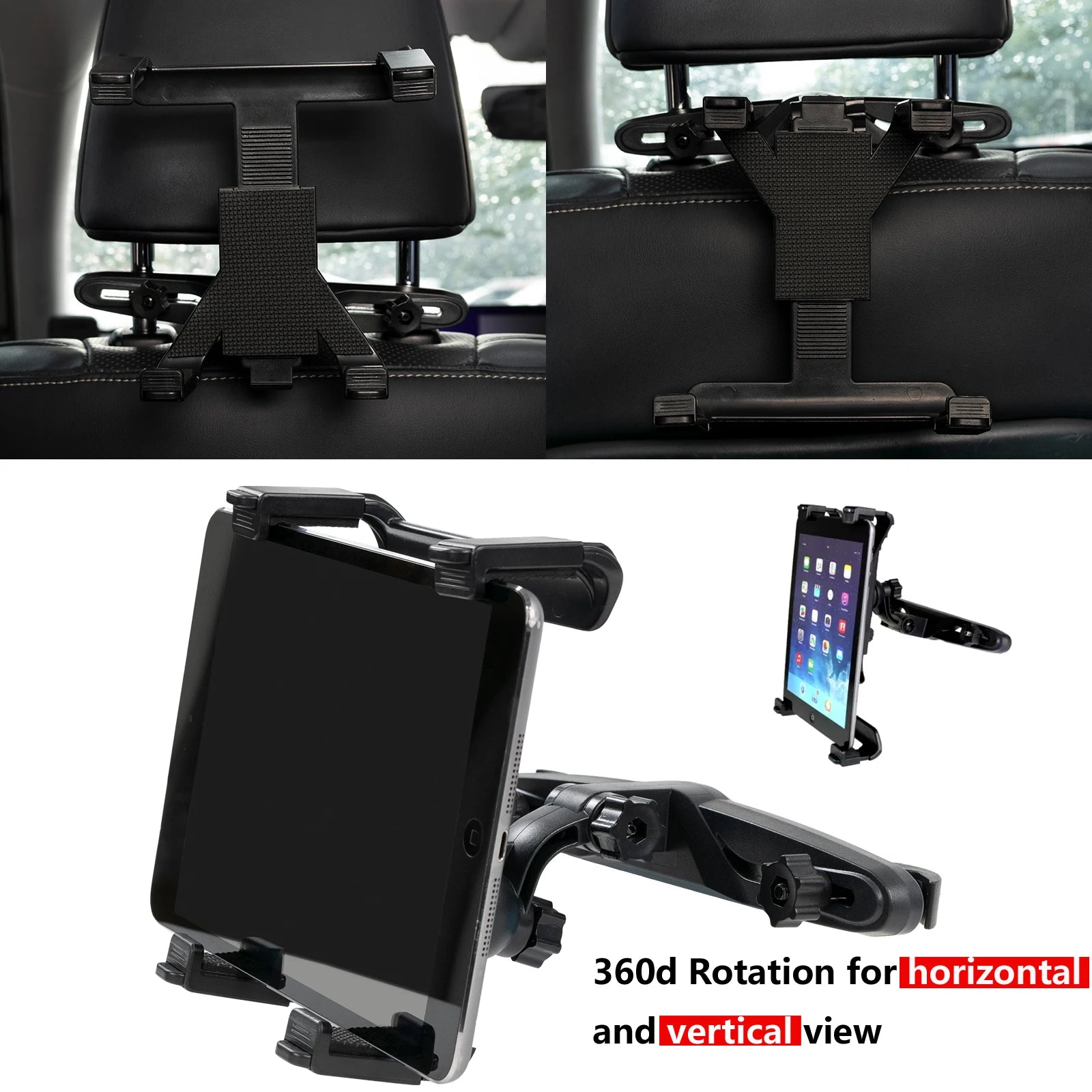 Universal Tablet Headrest Mount