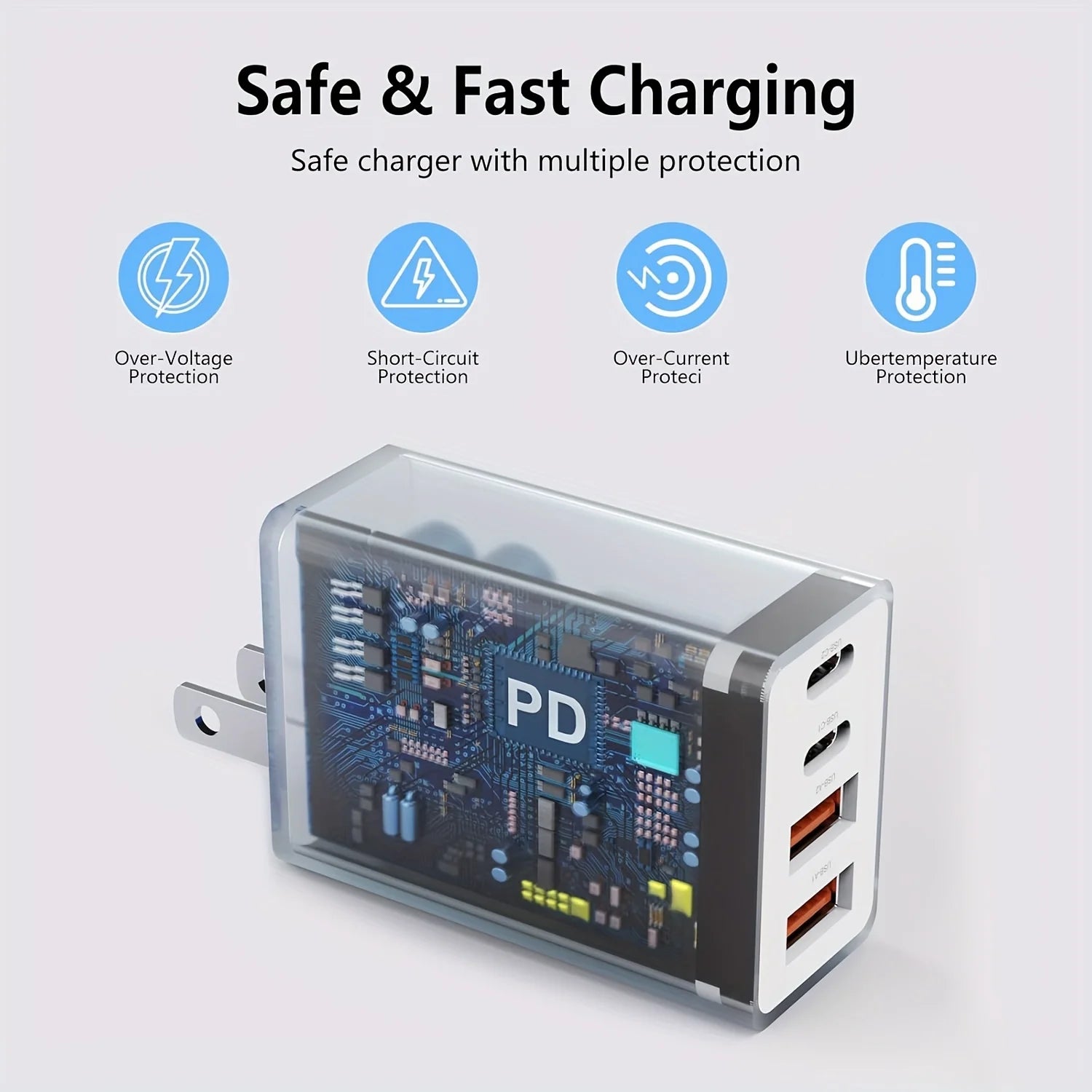 4-Port iPhone Charging Block