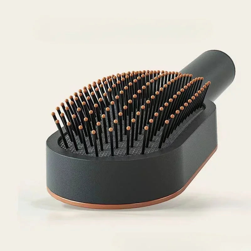 Massage Comb Hair Brush Self Cleaning Hair Brush For Women One-key Quick Hair Comb 3D Air Cushion Hair Styling Tools Combs