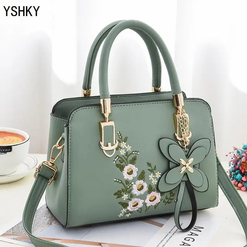 Dames Schoudertas – Grote Capaciteit PU Handtas met Lychee-patroon en Kruisbody-optie