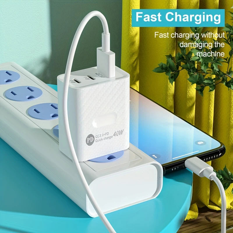 Fast charging wall adapter