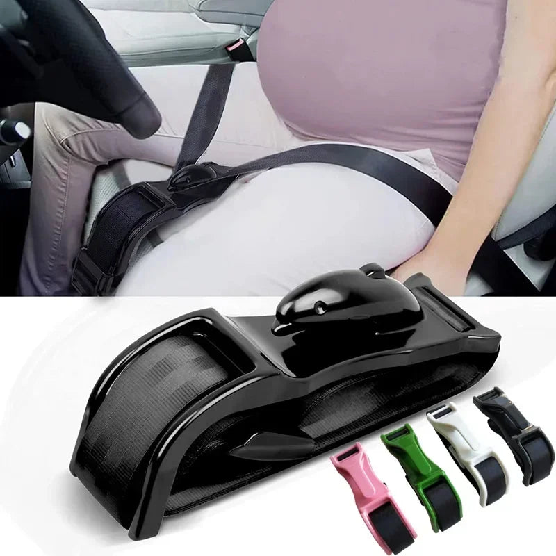 iStag® Maternity Seat Belt - Car Seat Safety Belly Support Belt for Pregnant Woman Maternity Mothers Belly Unborn Baby Protector - Accessories