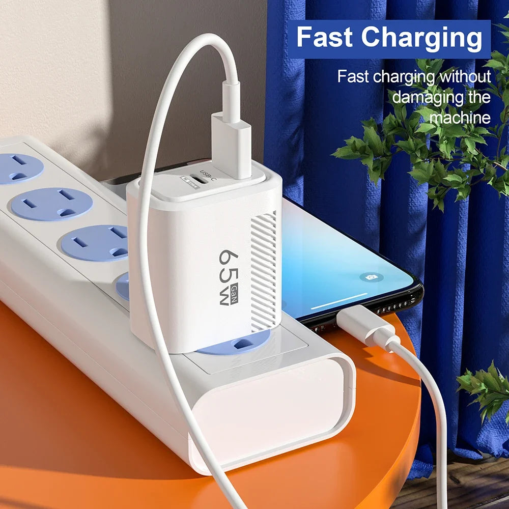 Fast phone charging adapter