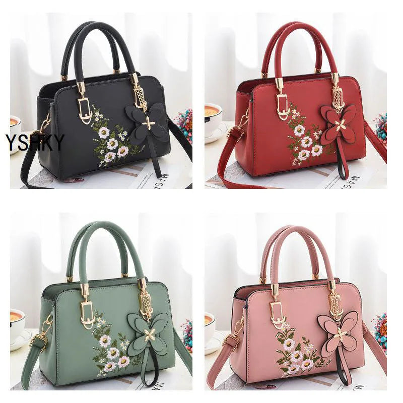 Dames Schoudertas – Grote Capaciteit PU Handtas met Lychee-patroon en Kruisbody-optie