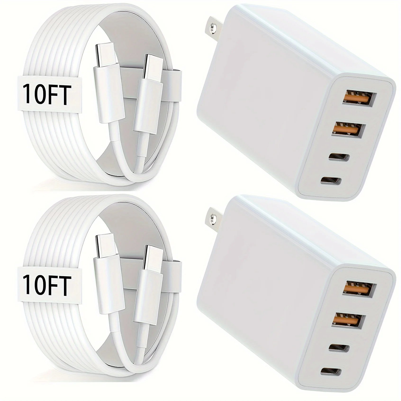 4-Port iPhone Charging Block