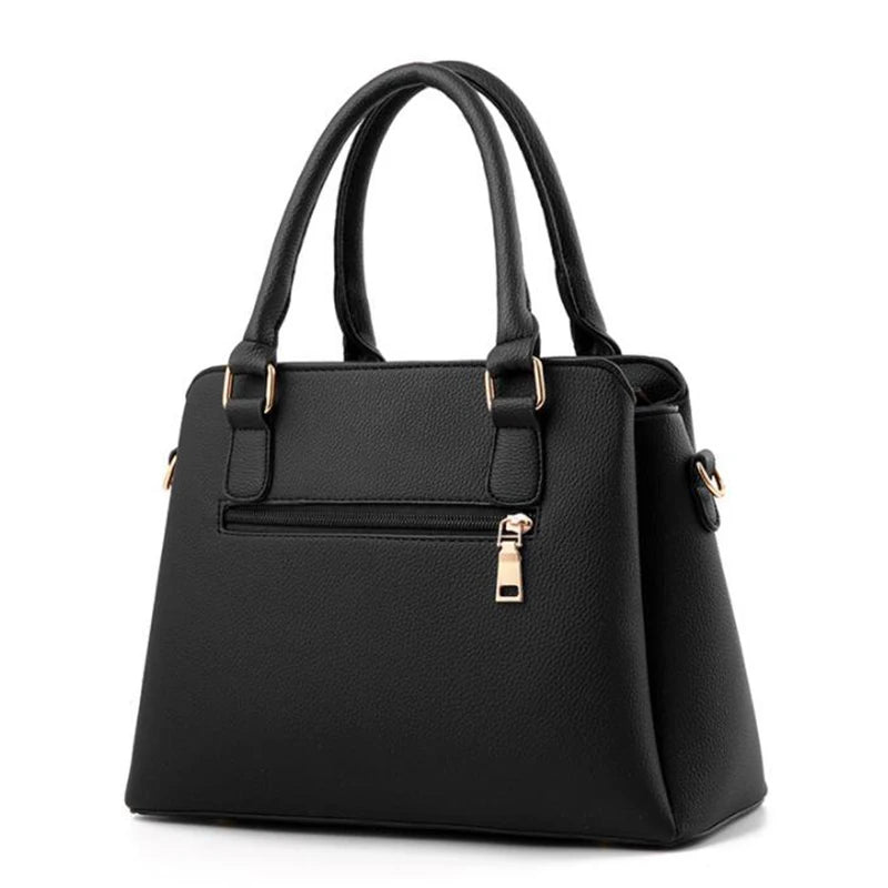 Luxe Dames Handtas – Crossbody & Schoudertas met Kwastje – Geborduurde Tote met Grote Capaciteit