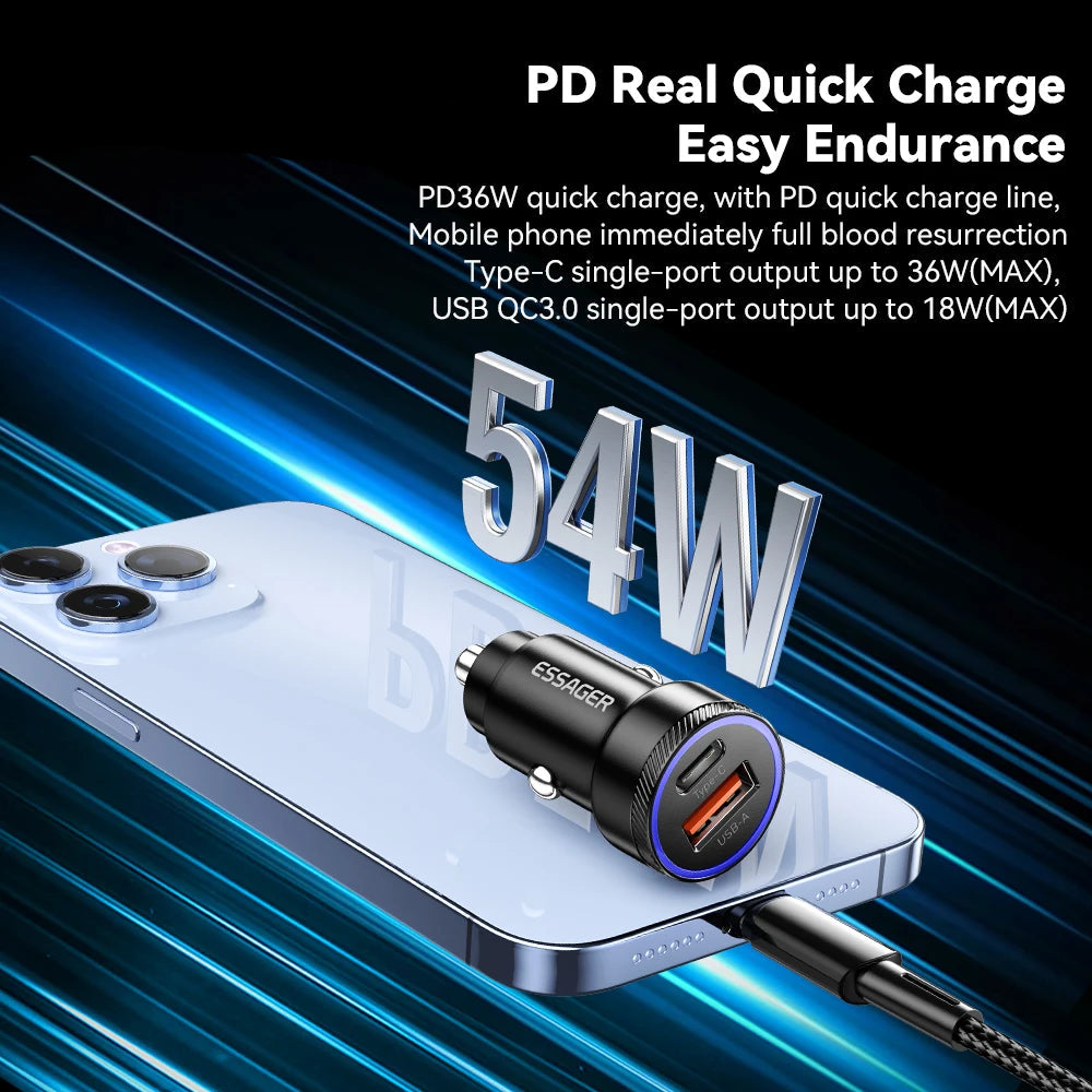 5A Fast Charging Car Charger