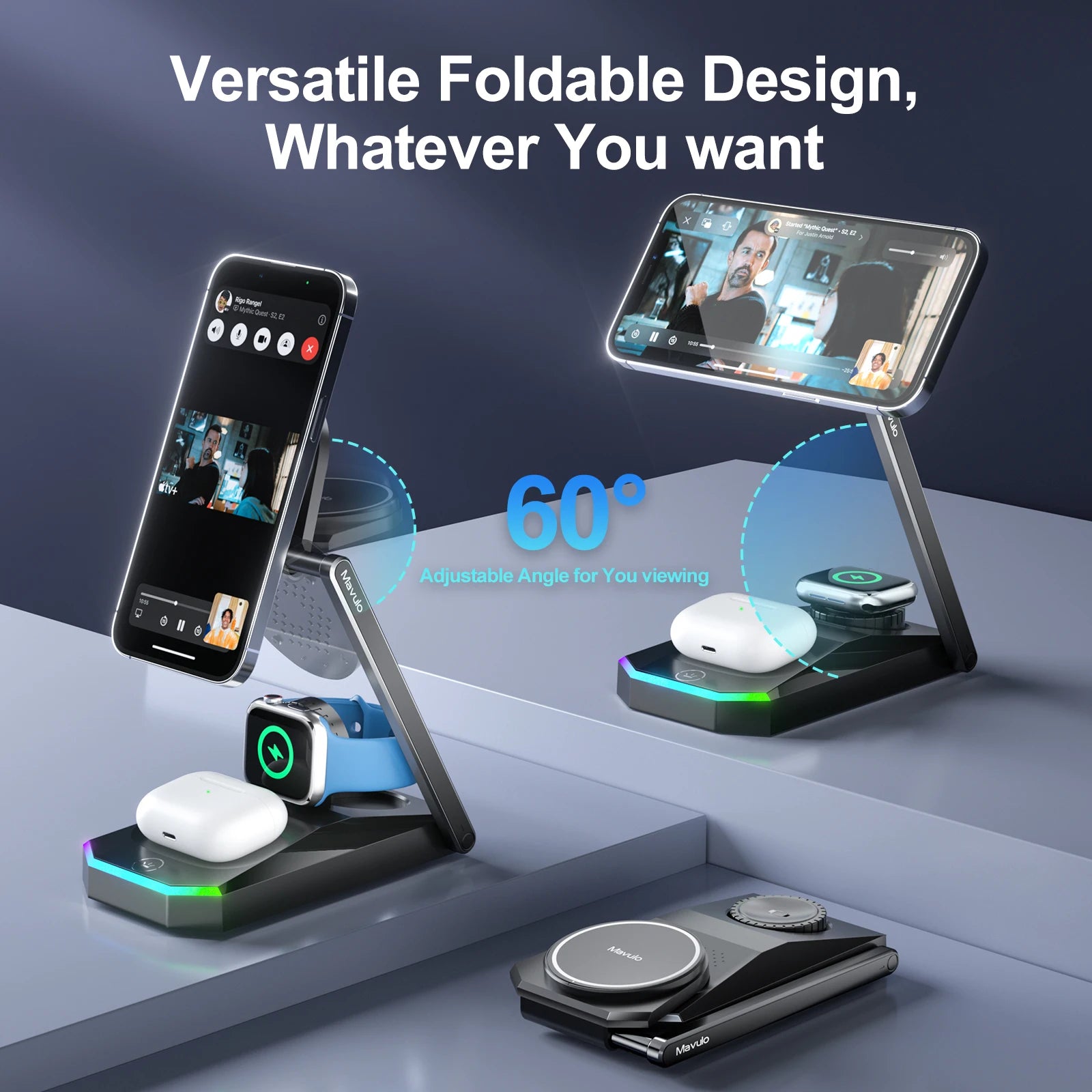 3-in-1 Wireless Charging Station