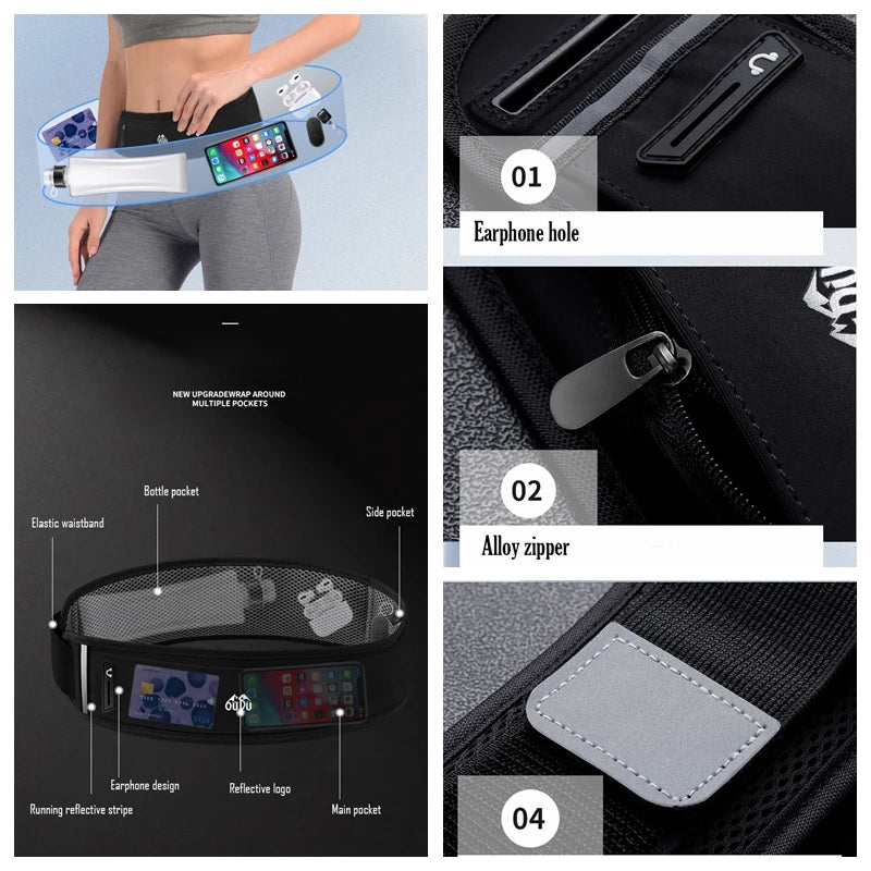 Running Belt Phone Bag