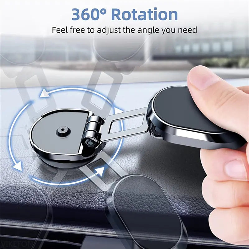 Magnetic in car mobile phone holder mounting rotatable 360° accessories universal