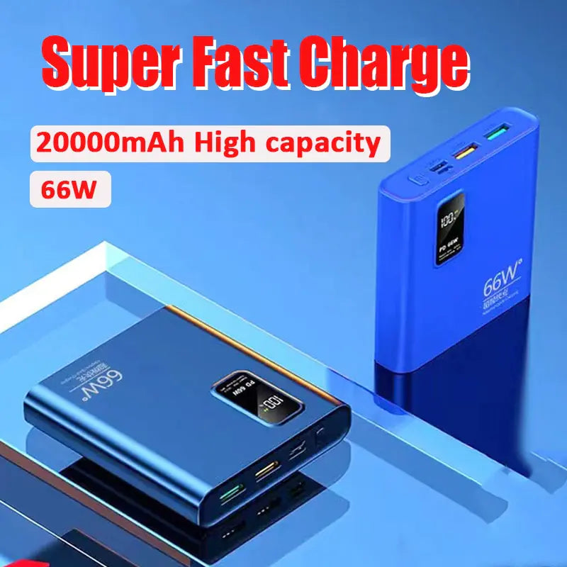 20000mAh Portable Power Bank Super Fast Charging Power Bank