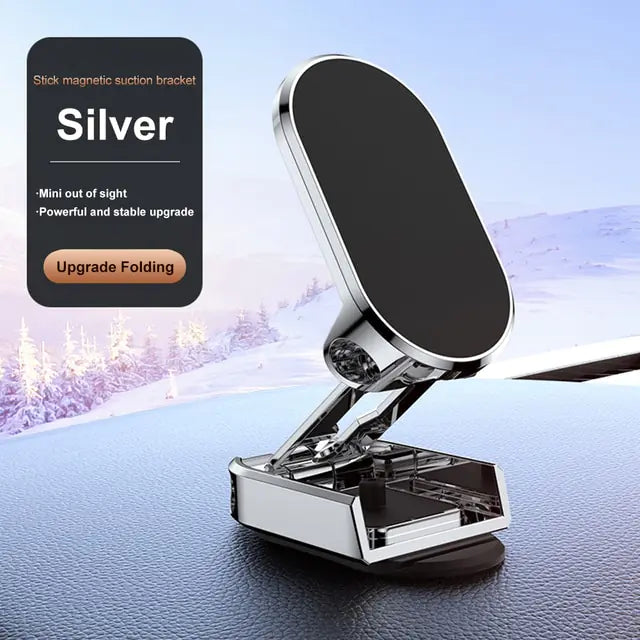 Magnetic in car mobile phone holder mounting rotatable 360° accessories universal