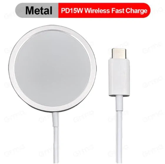 iStag® Magnetisches kabelloses Ladegerät 15 W Qi2-zertifiziert – 15 W USB C – Magnetisches kabelloses Laden